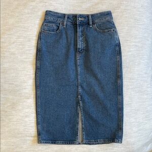 Gap denim skirt